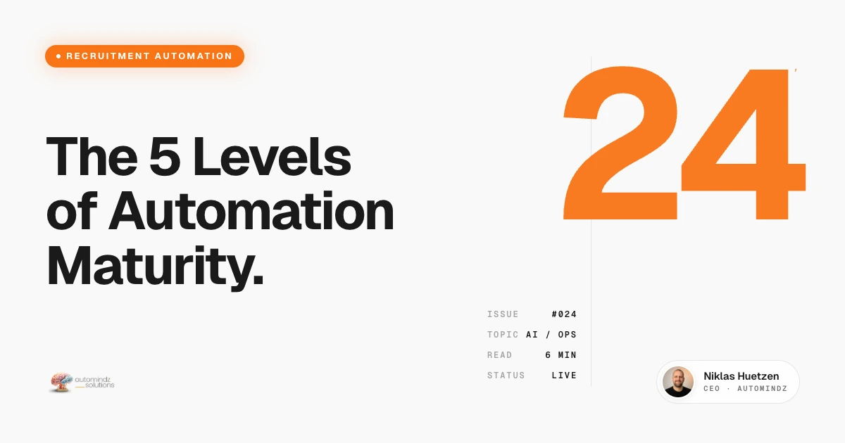 The 5 levels of recruitment automation maturity for agencies