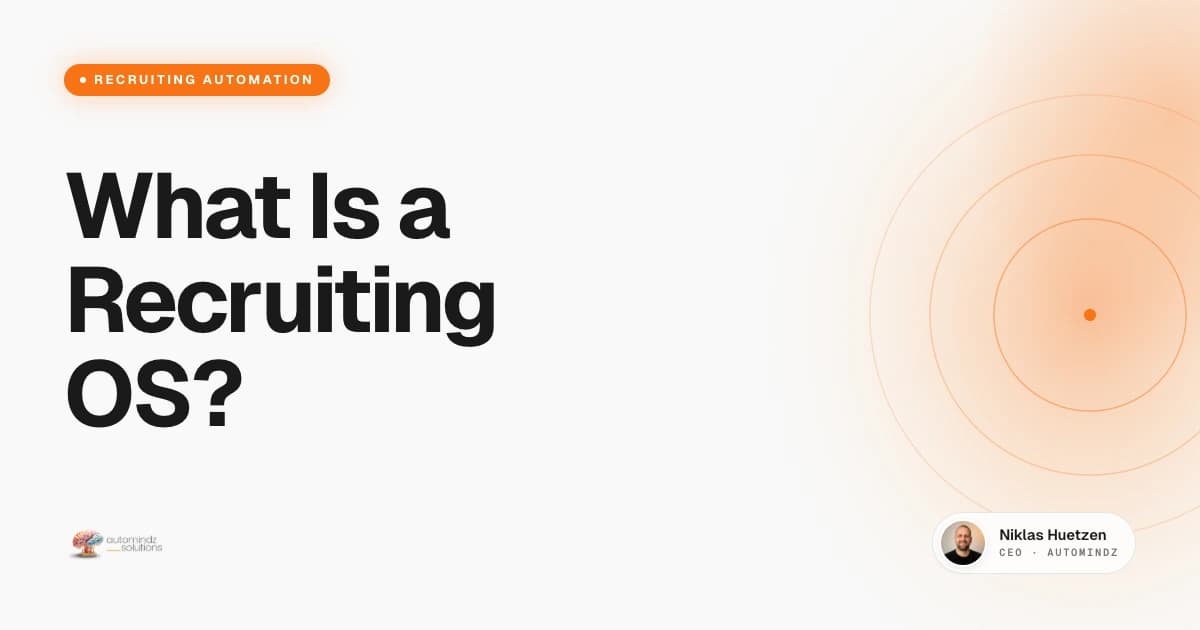 RecruitingOS - AI-powered pipeline automation platform for recruitment agencies